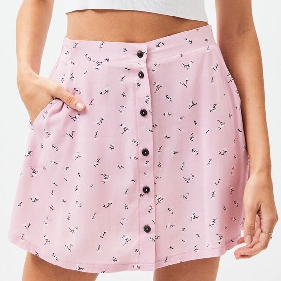 PacSun L.A. Hearts SMALL pink skirt. NWT - Picture 1 of 2